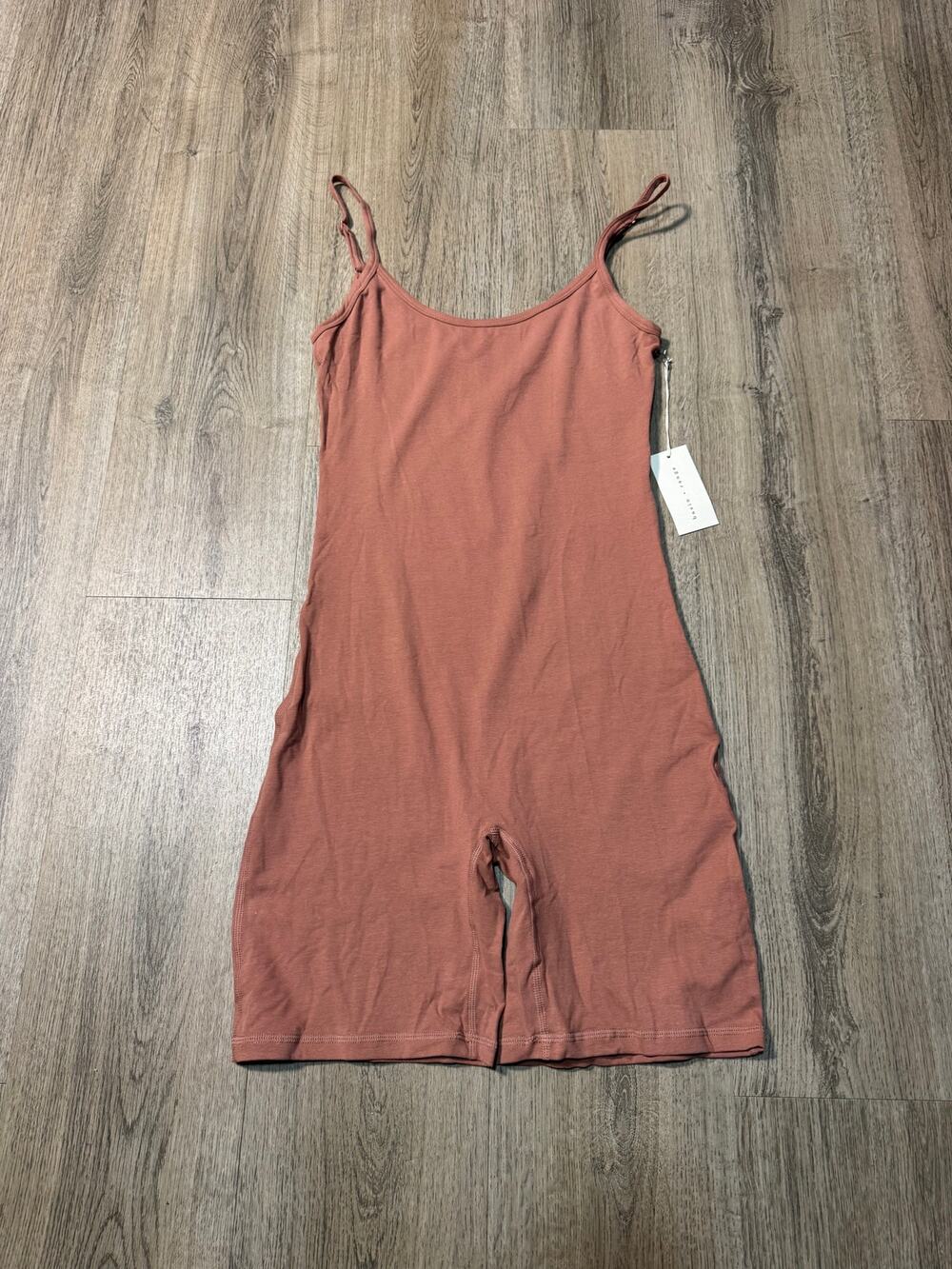 Basin + Range Women's Rose Taupe Jersey Bike Short Onesie